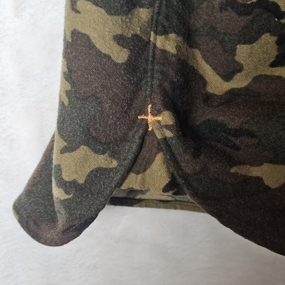 Beams plus shirt Camo Casual Button Down made in Japan - Picture 6 of 8